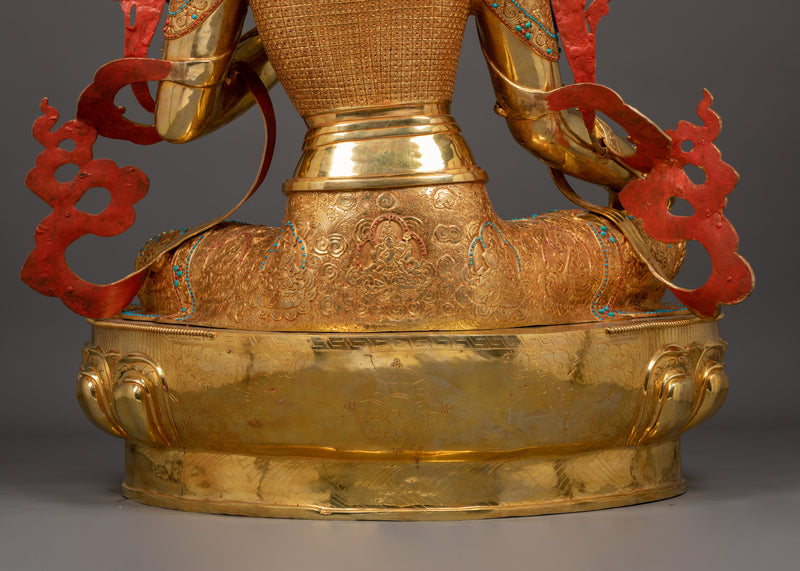 Mother Green Tara Handmade Statue | Symbol of Peace and Healing