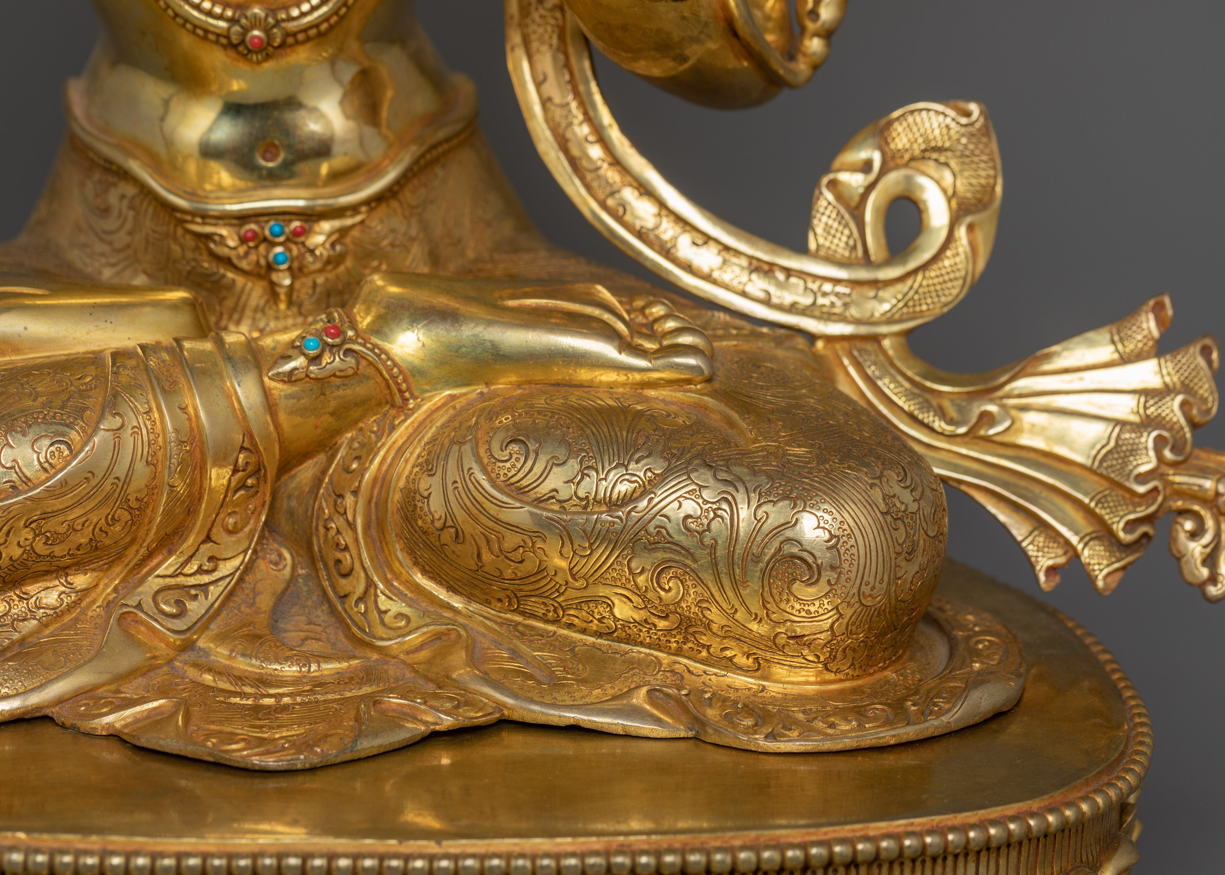Handcrafted Wisdom Deity Manjushri | Bodhisattva Deity