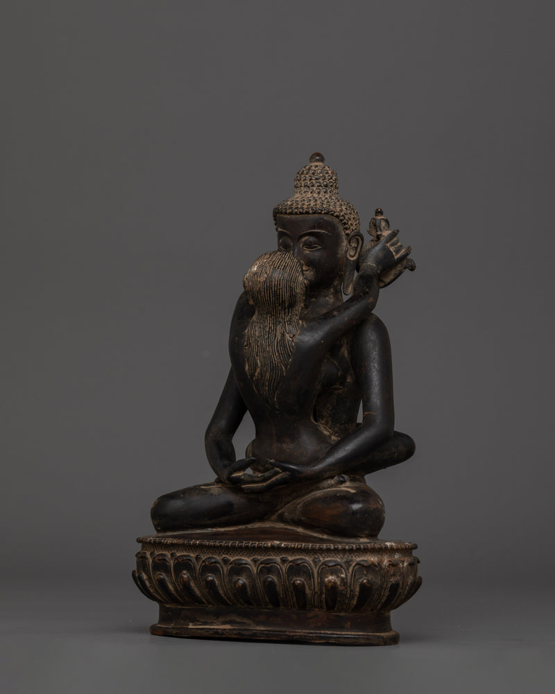Statue of Samantabhadra with consort | Peaceful Symbol of Balanced Wisdom