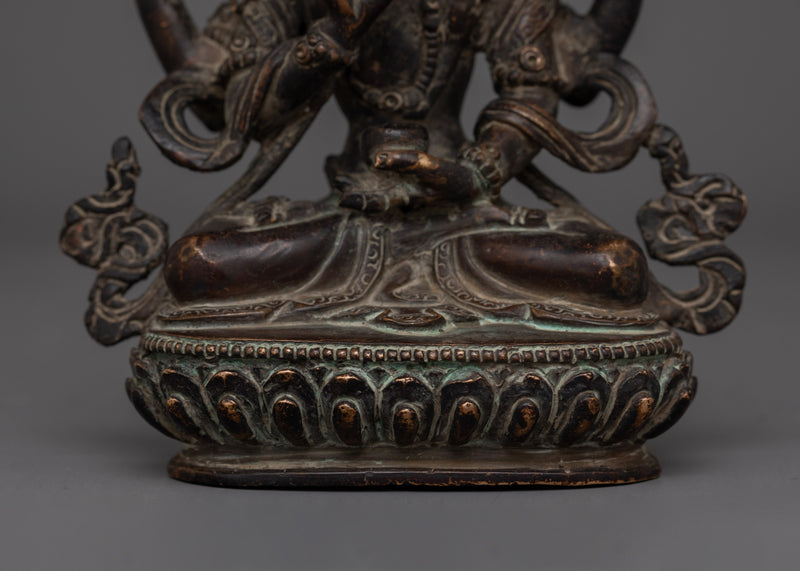 Tibetan Artwork of Prajnaparamita | The consort of Vajradhara