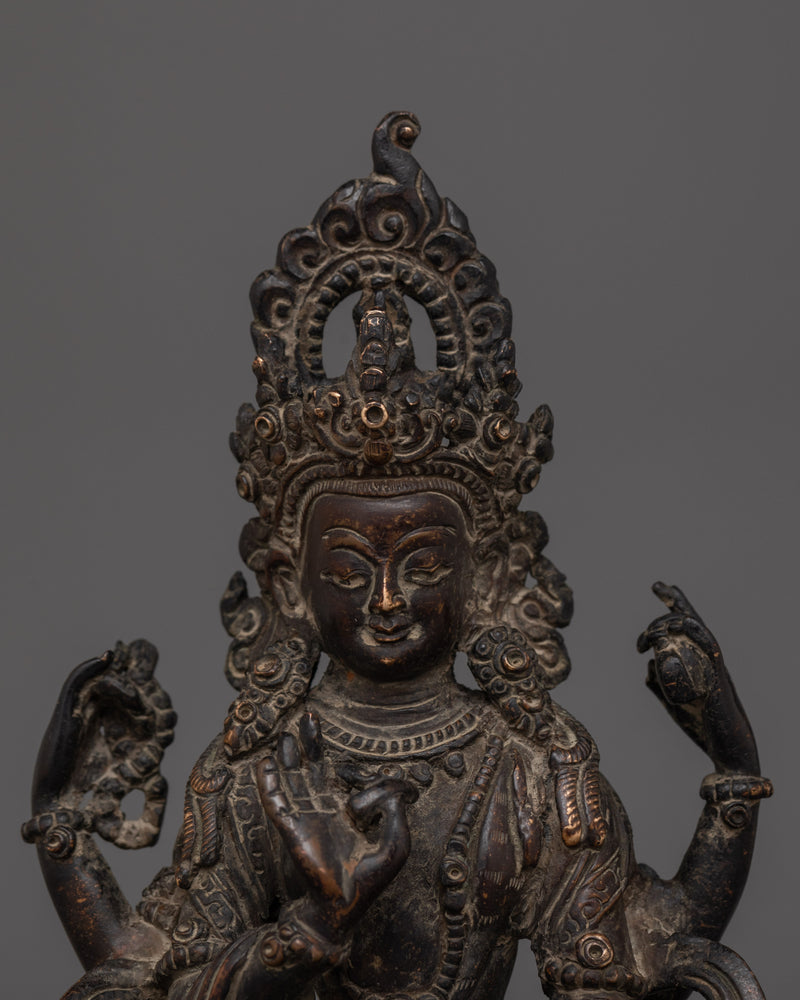 Tibetan Artwork of Prajnaparamita | The consort of Vajradhara