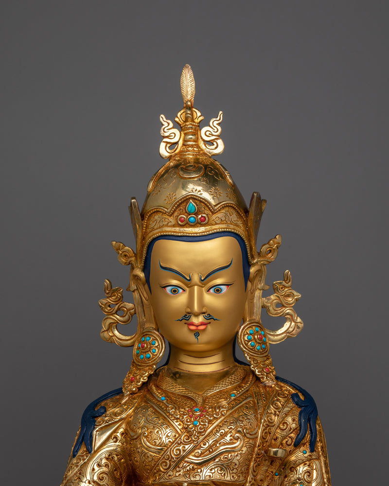 Lotus Born Precious Guru Rinpoche | Vajra Master Buddhist Altar Decor