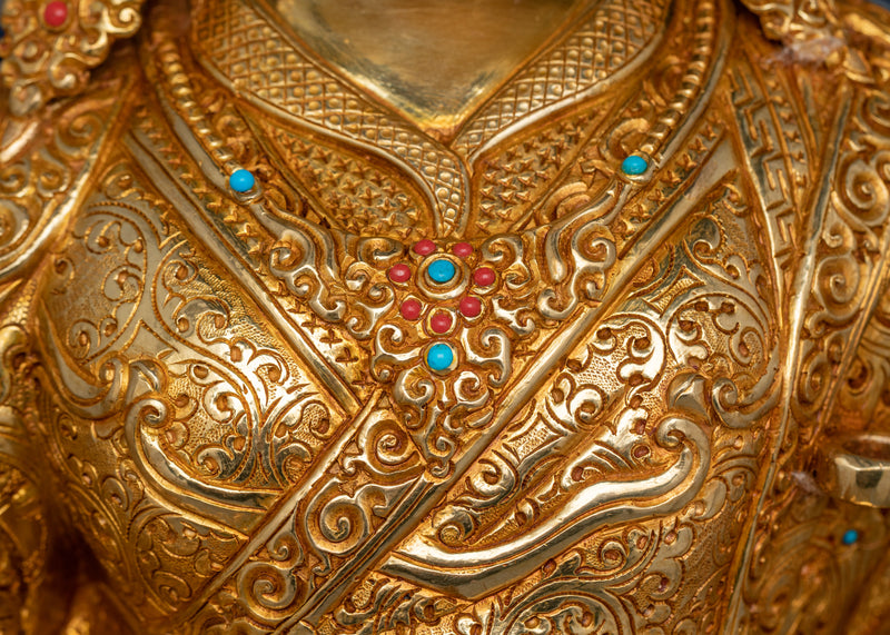 Lotus Born Precious Guru Rinpoche | Vajra Master Buddhist Altar Decor