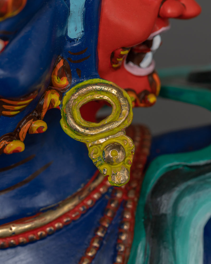 Ucchusma Handmade Statue | Buddhist Protector Deity