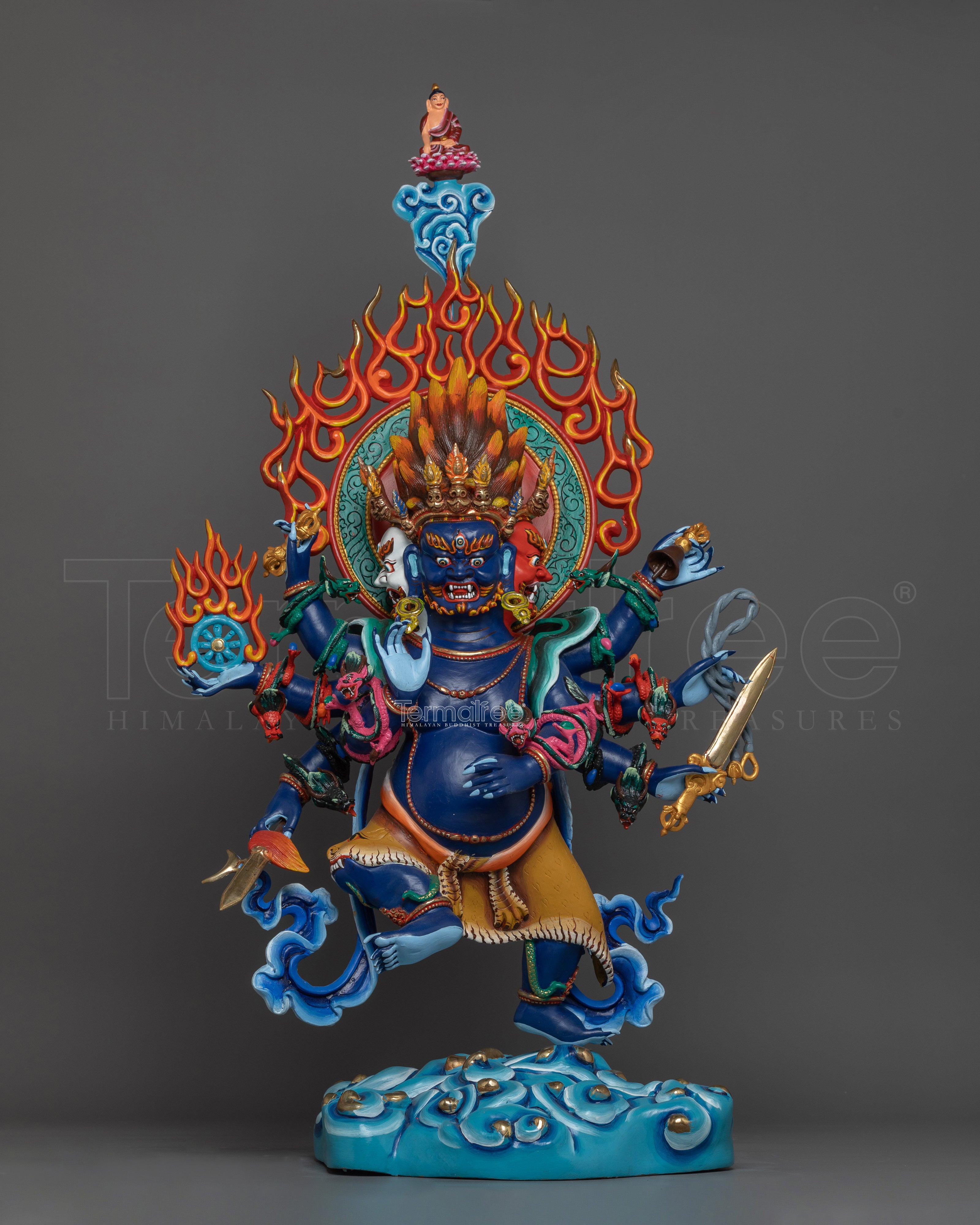 Ucchusma Handmade Statue | Buddhist Protector Deity