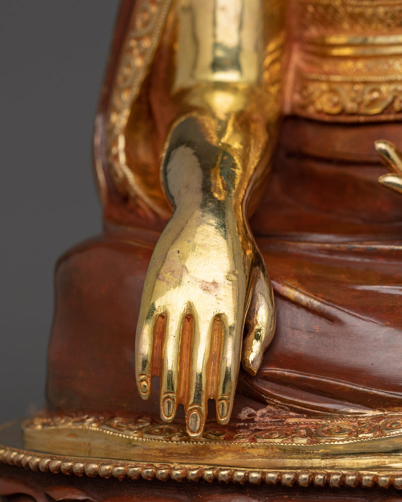 Guru Shapdum Handmade Statue | Zhabdrung Rinpoche Sculpture