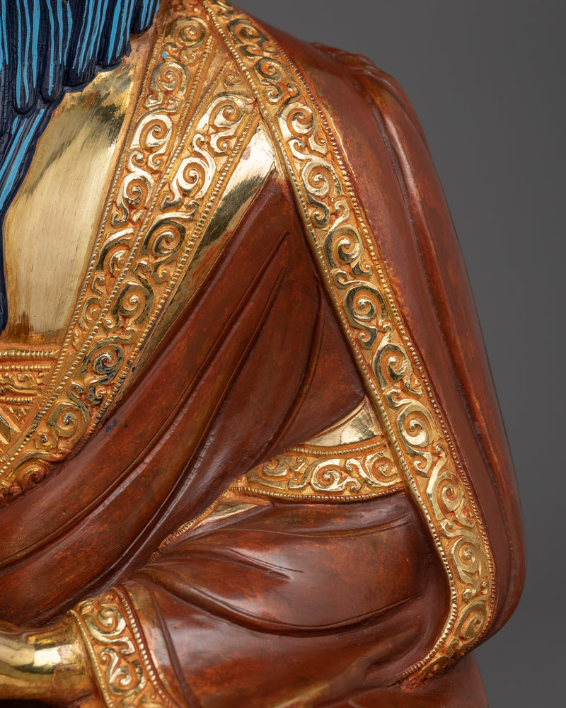 Guru Shapdum Handmade Statue | Zhabdrung Rinpoche Sculpture