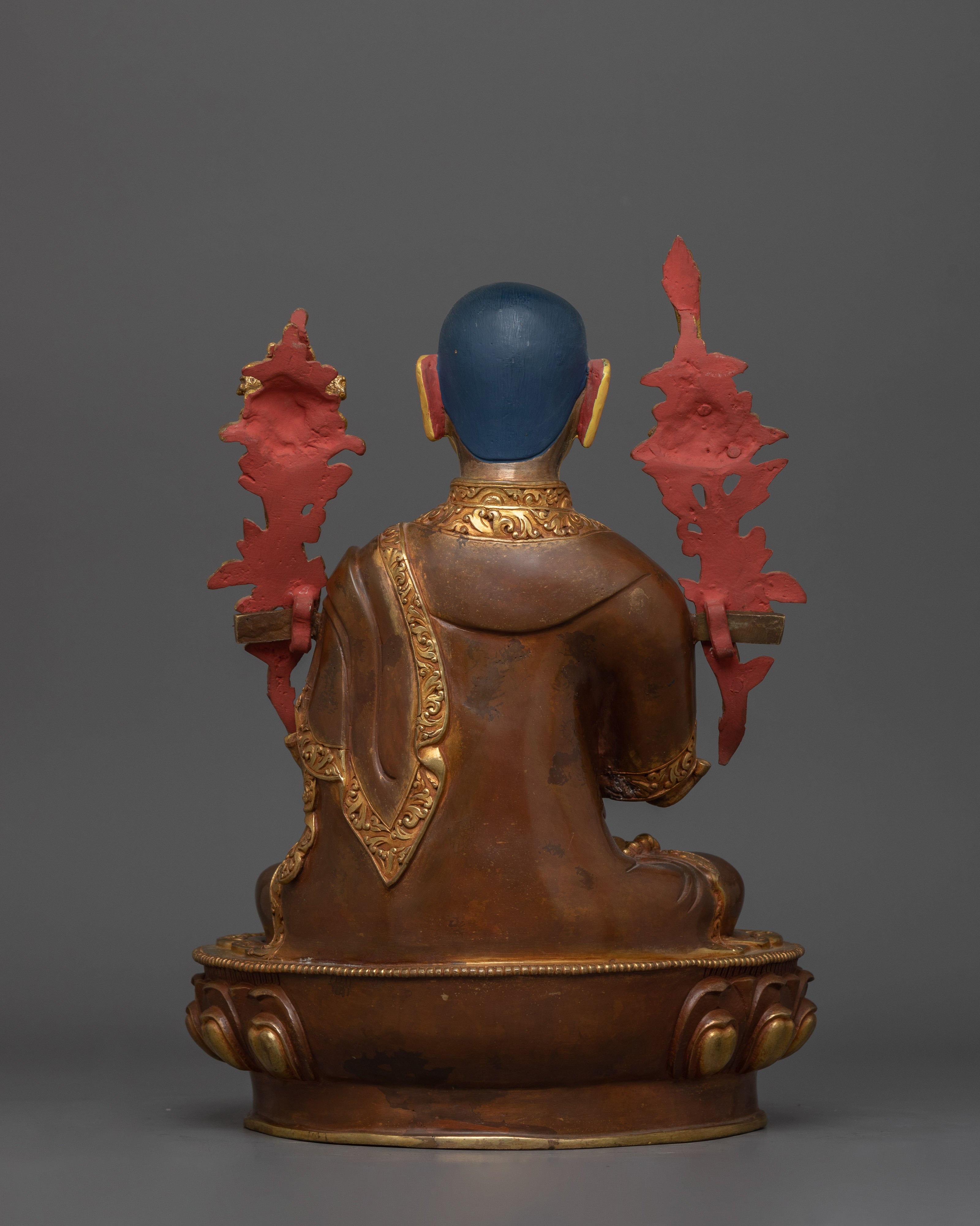 Tsongkhapa Handmade Statue Set | Wisdom and Spiritual Guidance