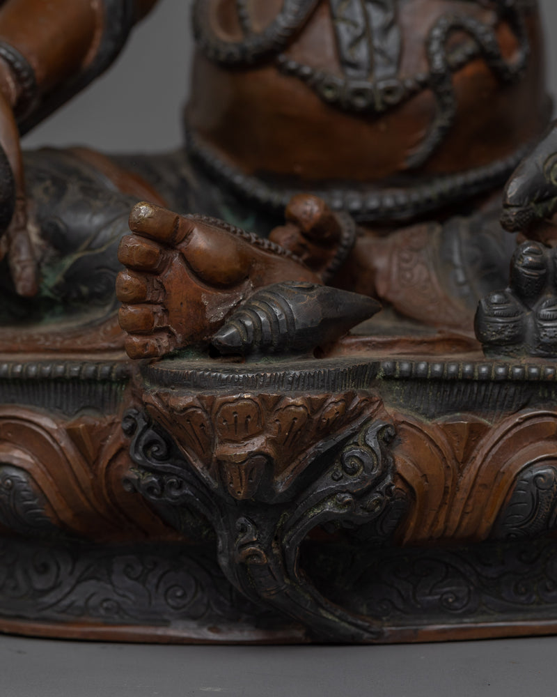 Majestic Dzambhala Statue |  Symbol of Prosperity and Protection
