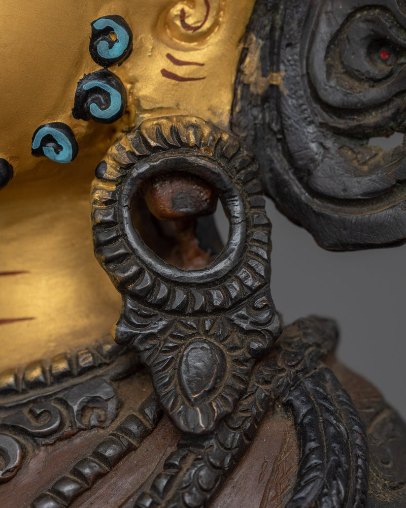 Majestic Dzambhala Statue |  Symbol of Prosperity and Protection