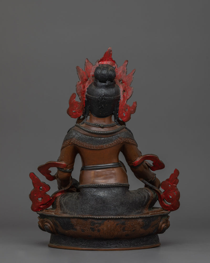 Majestic Dzambhala Statue |  Symbol of Prosperity and Protection