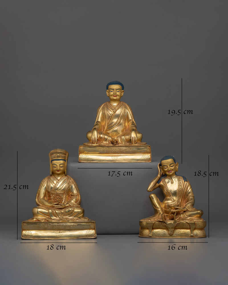 tibetan-guru-statues-set