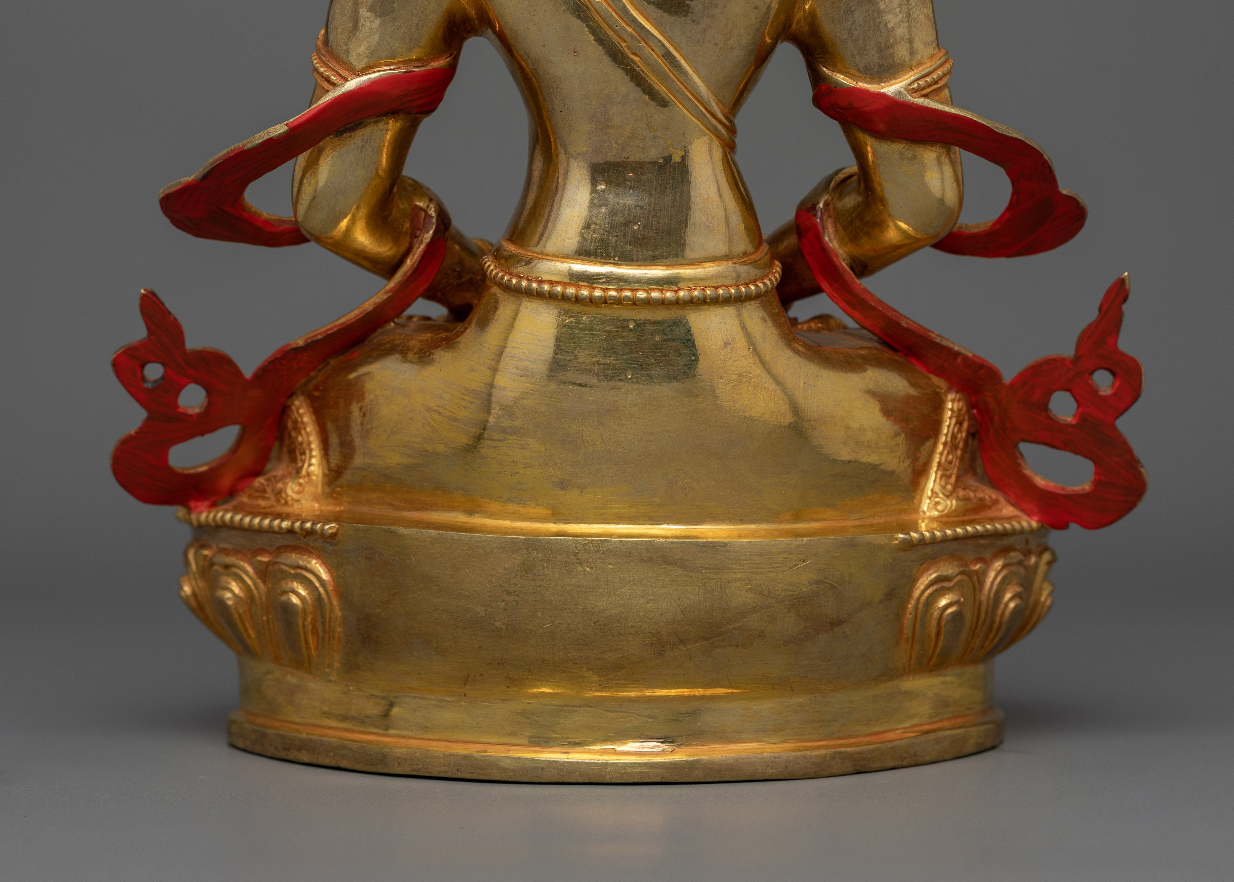 Handmade Figurine of Amitayus | Buddha of Infinite Life and Longevity