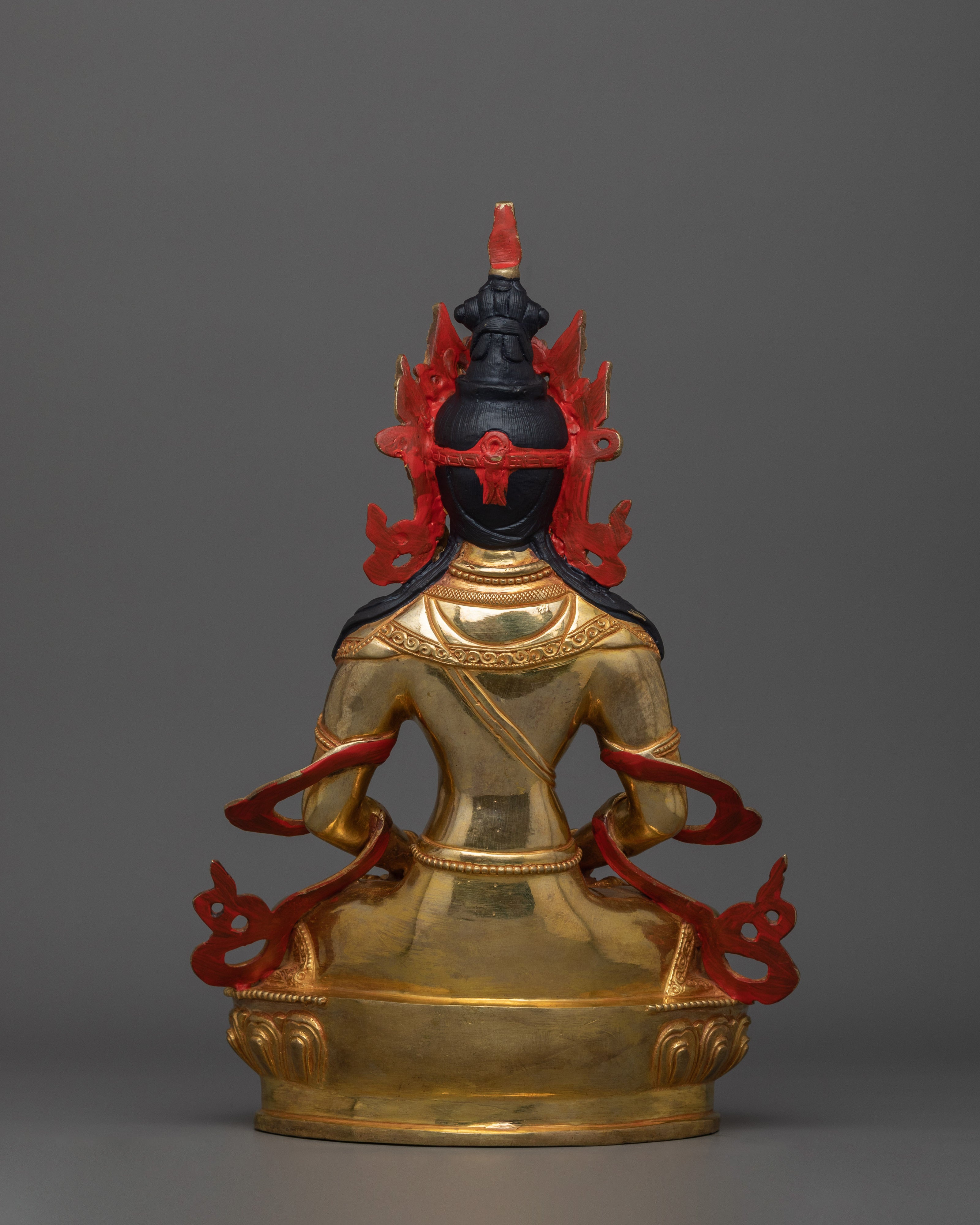Handmade Figurine of Amitayus | Buddha of Infinite Life and Longevity