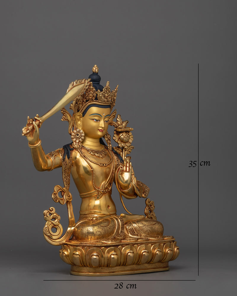 himalayan-figurine-of-manjushri