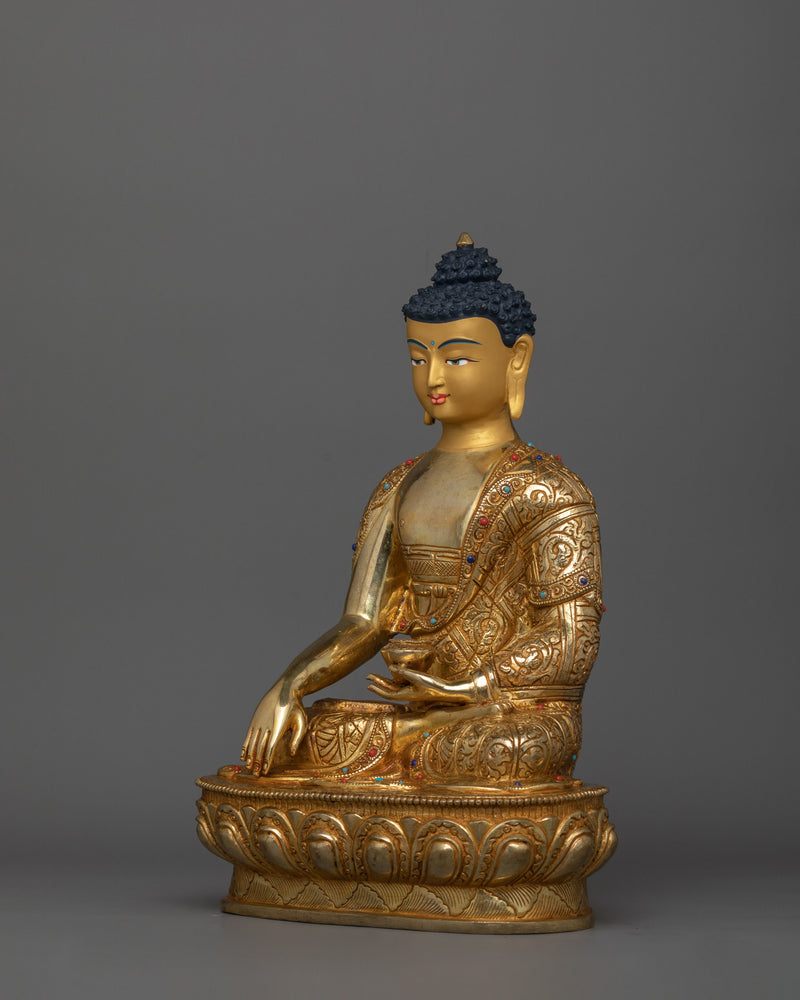 Handcrafted Figurine of Shakyamuni Buddha | The Buddha of Wisdom and Compassion