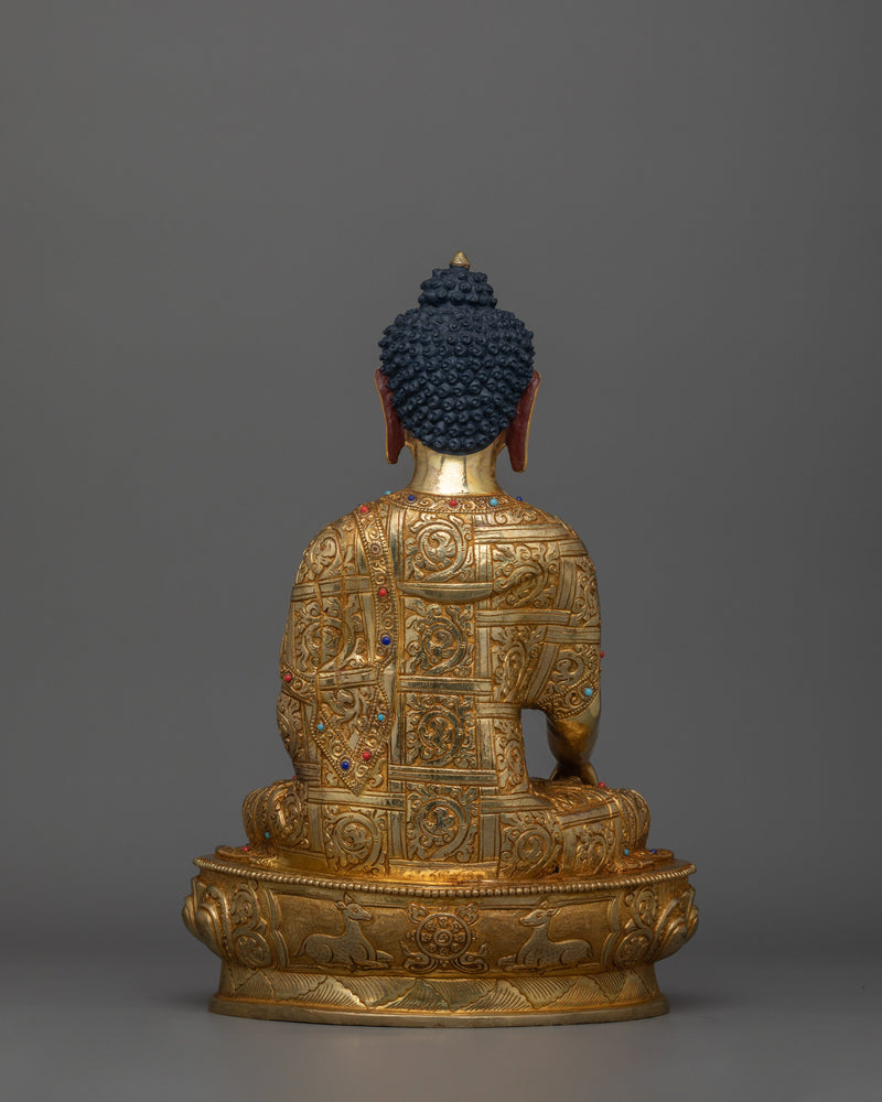Handcrafted Figurine of Shakyamuni Buddha | The Buddha of Wisdom and Compassion
