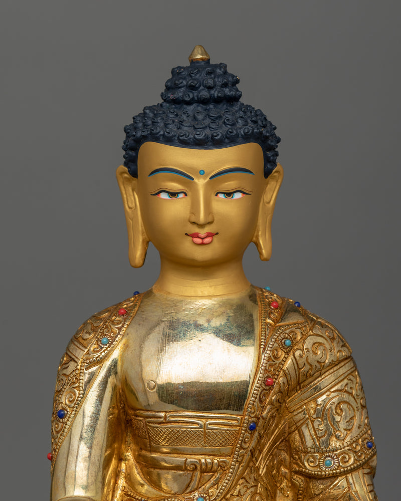 Handcrafted Figurine of Shakyamuni Buddha | The Buddha of Wisdom and Compassion