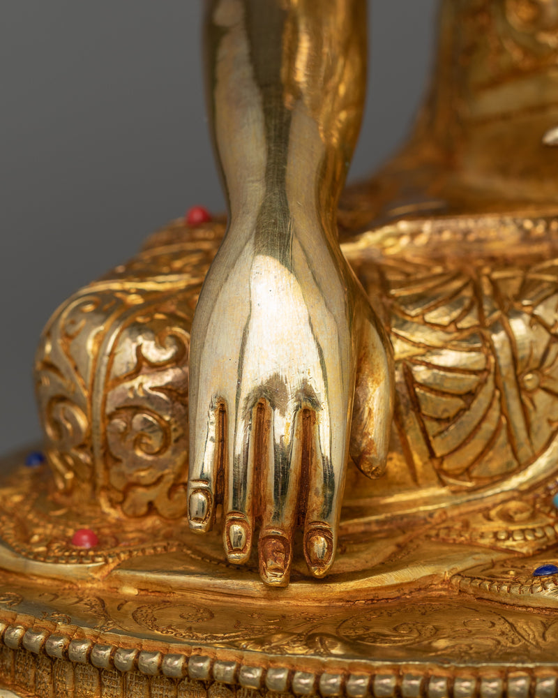 Handcrafted Figurine of Shakyamuni Buddha | The Buddha of Wisdom and Compassion