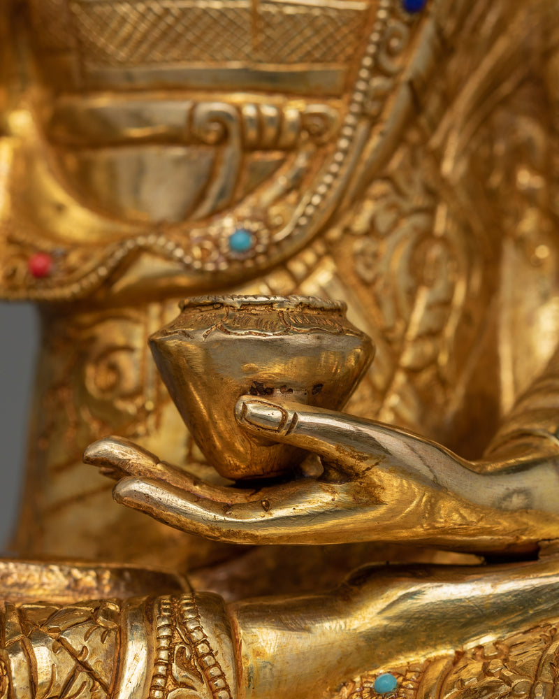 Handcrafted Figurine of Shakyamuni Buddha | The Buddha of Wisdom and Compassion