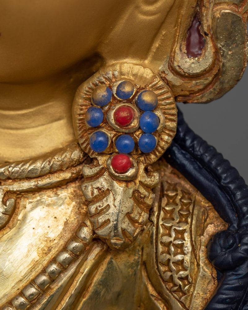 Skillfully Handcrafted Statue of Vajrasattva | The Diamond Being