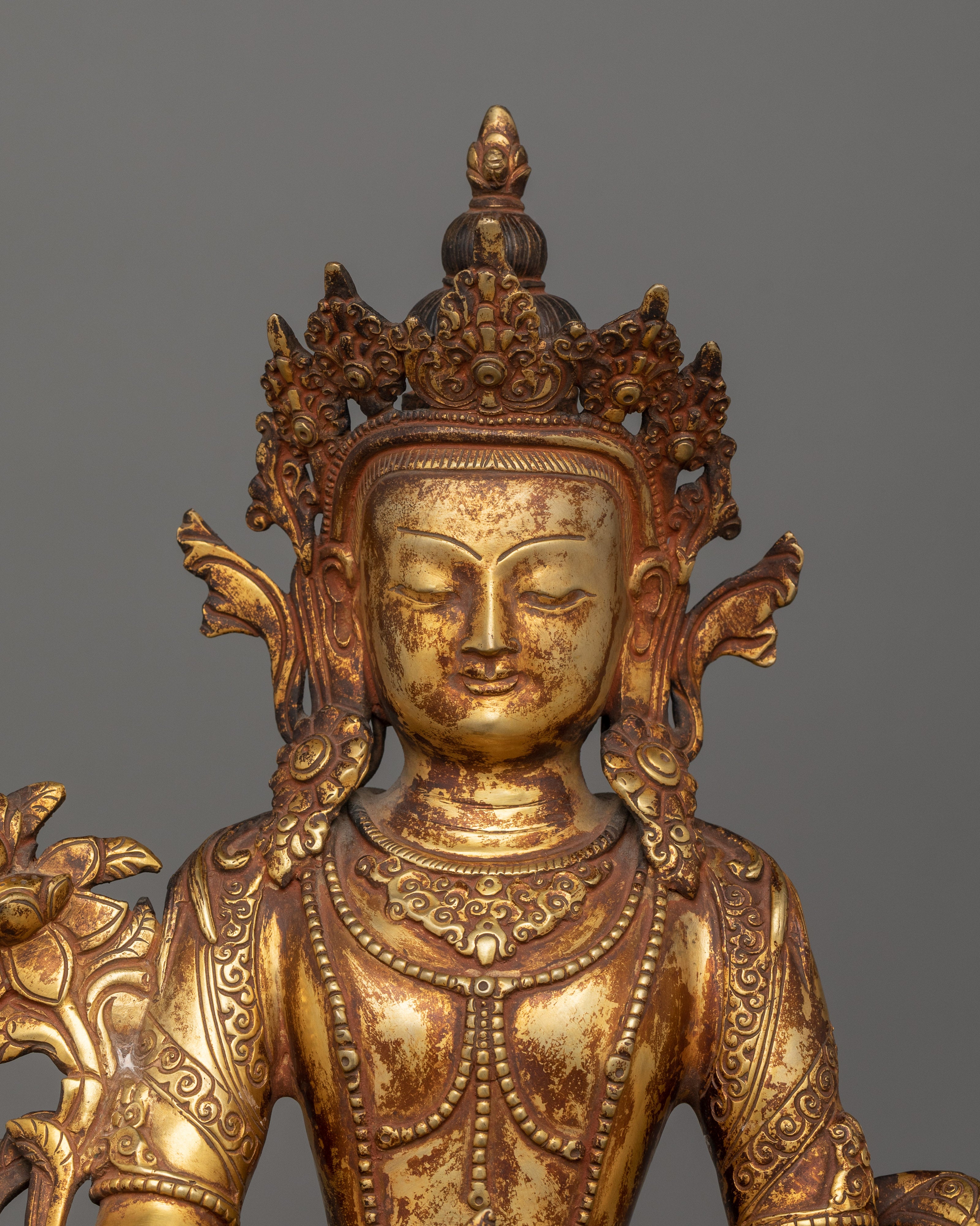 Skillfully handcrafted Statue of medicine Buddha | Buddha of Healing and Medicine