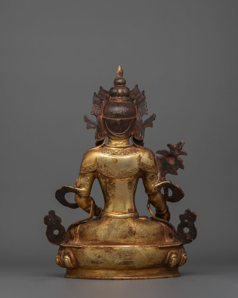 Skillfully handcrafted Statue of medicine Buddha | Buddha of Healing and Medicine