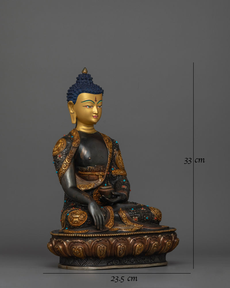 handcrafted-sculpture-of-shakyamuni-budda