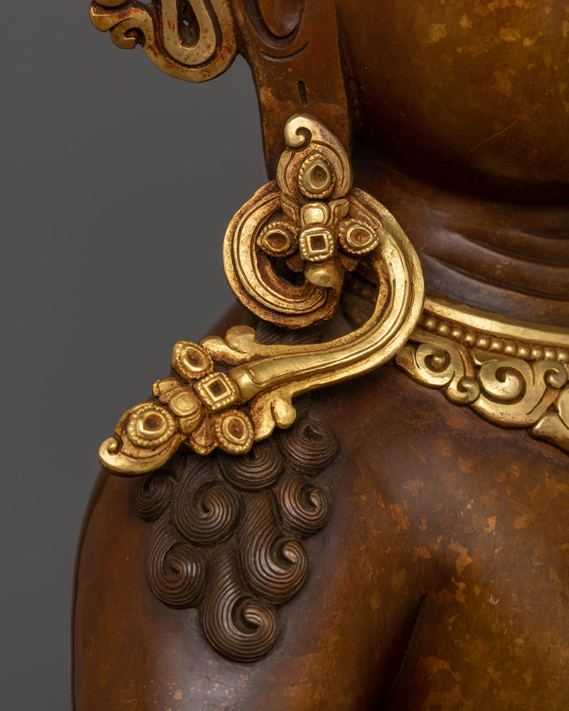 Lokeshwor Handmade Statue | Oxidized Copper Body
