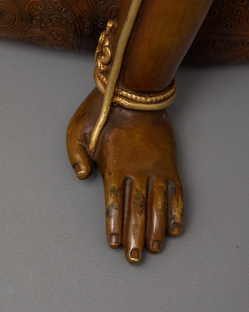 Lokeshwor Handmade Statue | Oxidized Copper Body