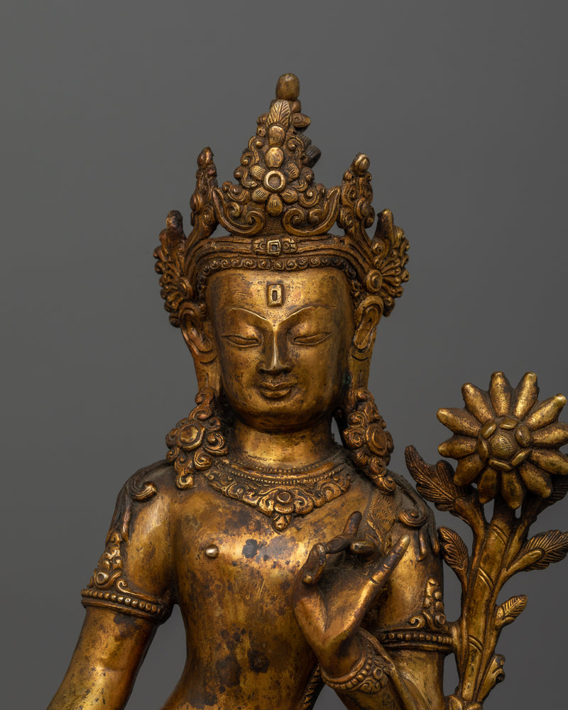 Traditional Himalayan Art of Lokeshwor | Bodhisattva of Compassion