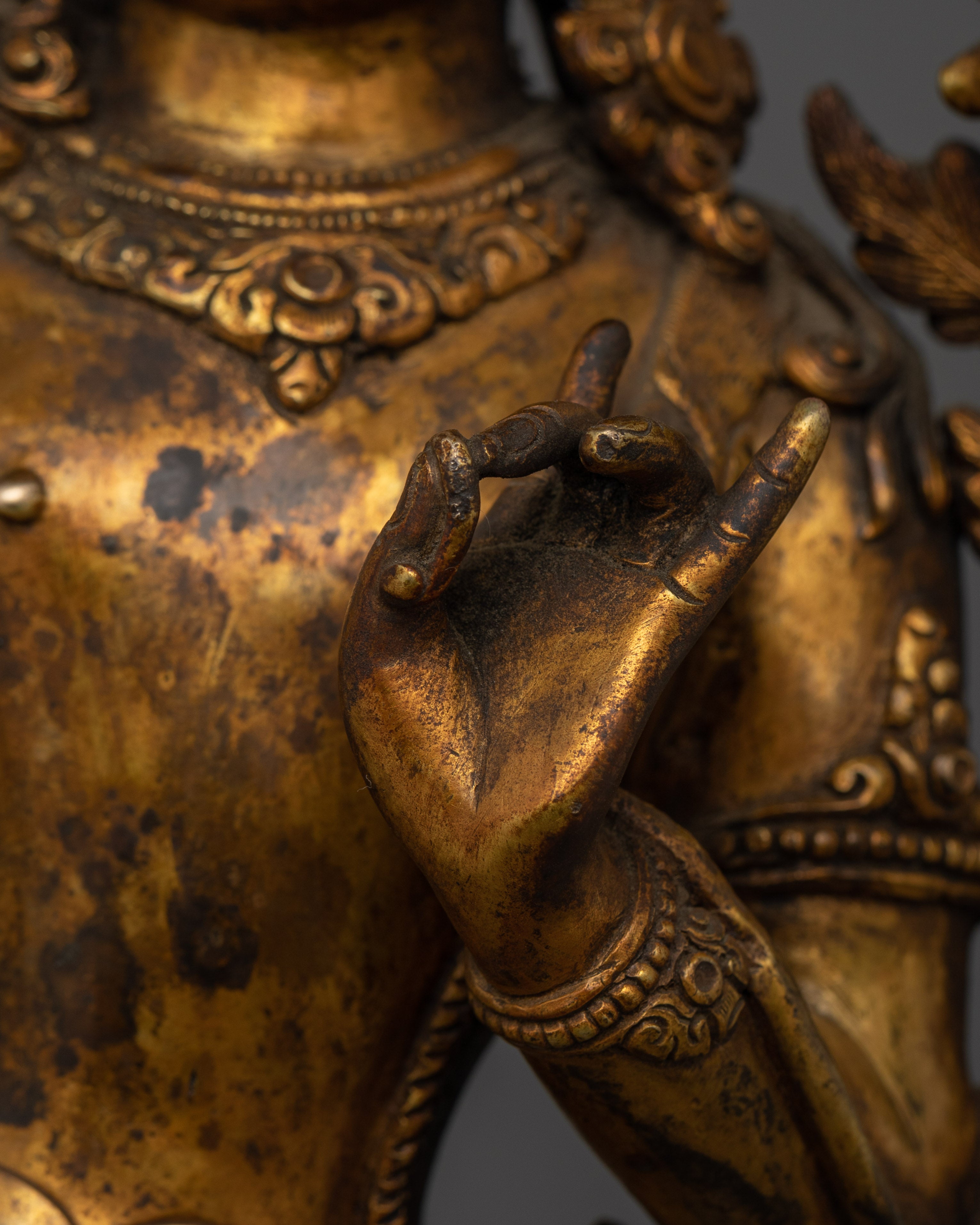 Traditional Himalayan Art of Lokeshwor | Bodhisattva of Compassion