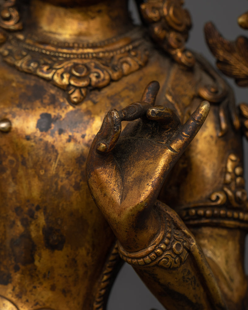 Traditional Himalayan Art of Lokeshwor | Bodhisattva of Compassion