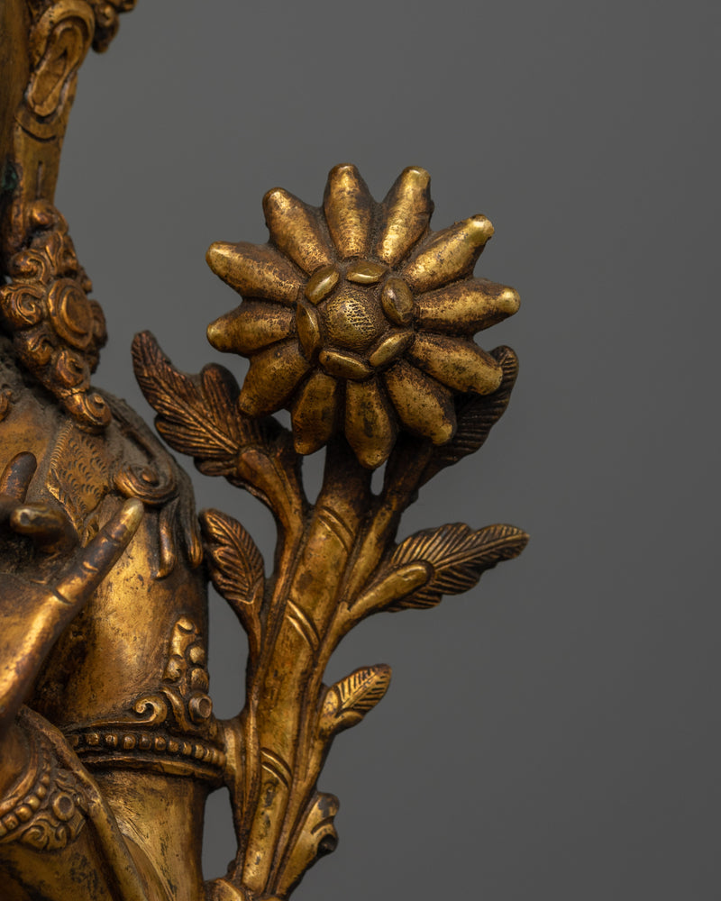 Traditional Himalayan Art of Lokeshwor | Bodhisattva of Compassion
