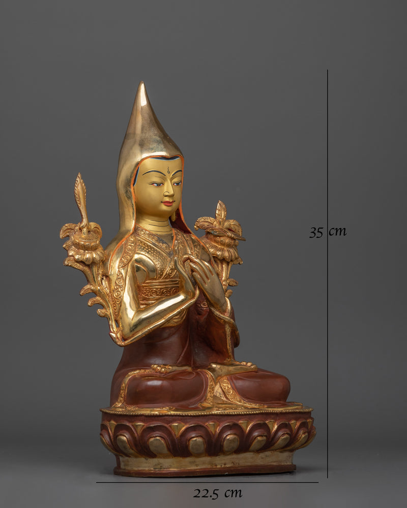 tsongkhapa-lama-sculpture