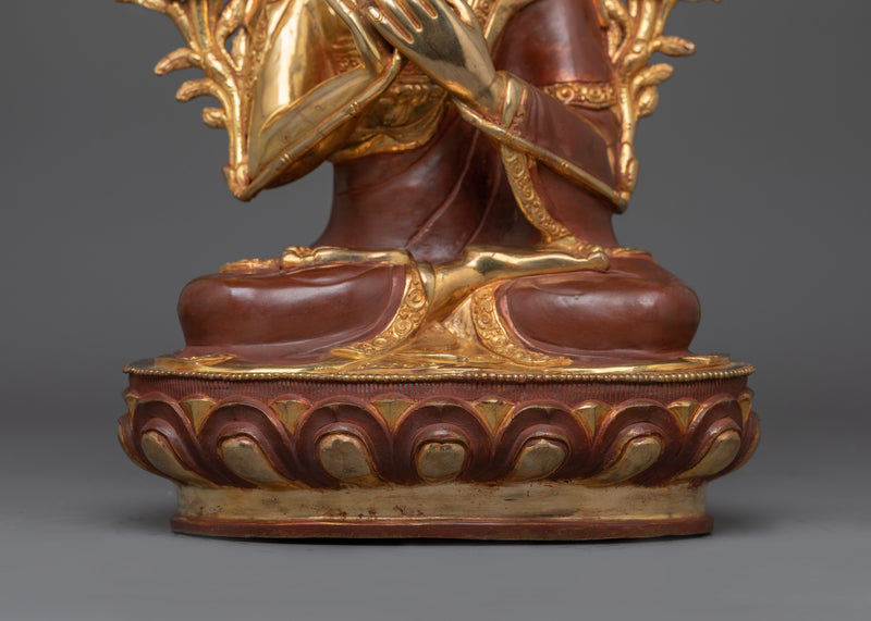 Tsongkhapa Lama Sculpture  | Handcrafted in Nepal
