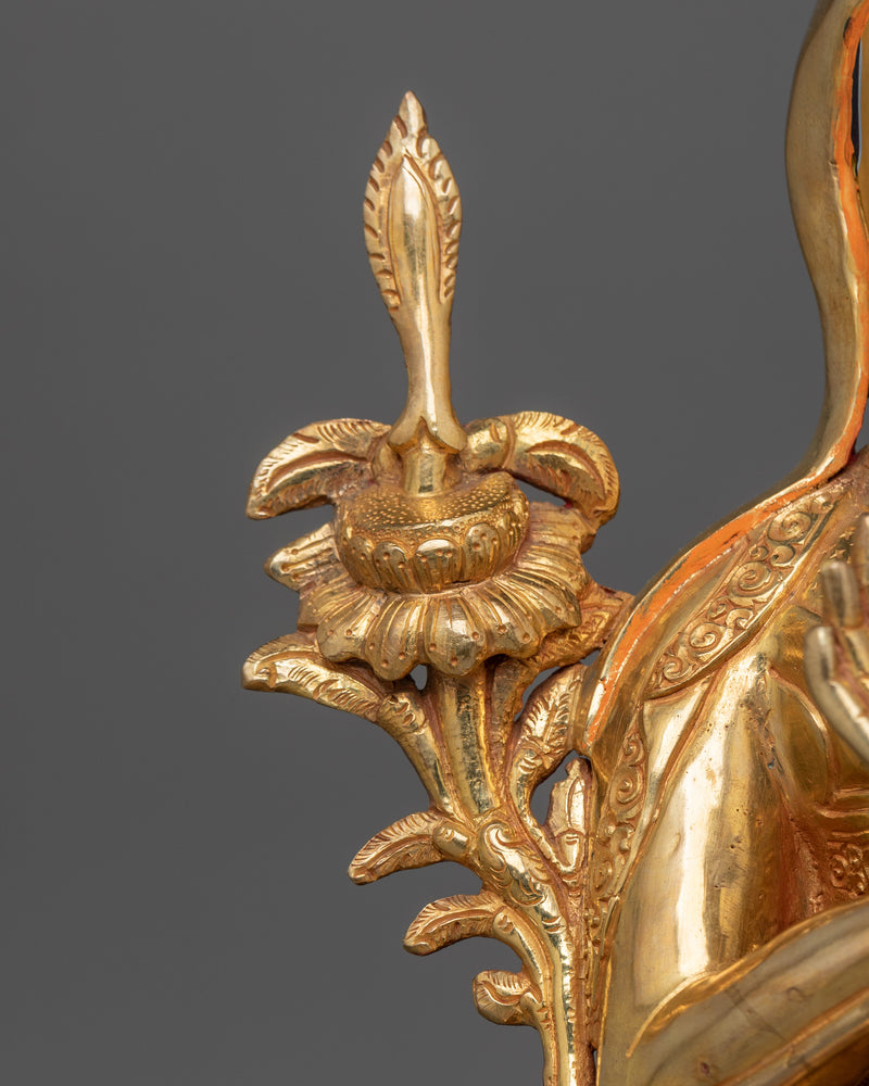 Tsongkhapa Lama Sculpture  | Handcrafted in Nepal