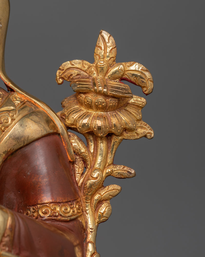 Tsongkhapa Lama Sculpture  | Handcrafted in Nepal