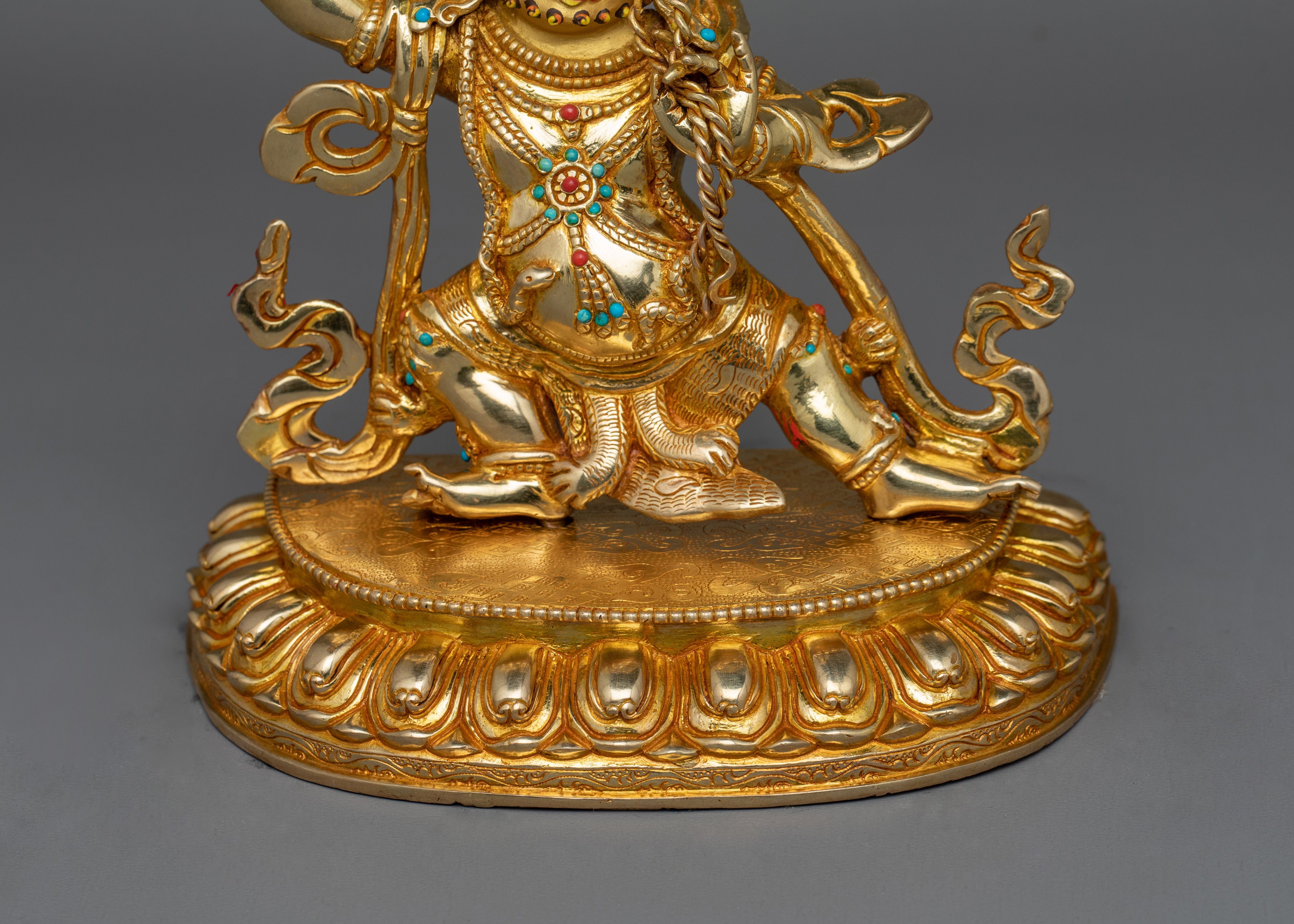 The Fierce Statue of Vajrapani | Protector of the Buddha