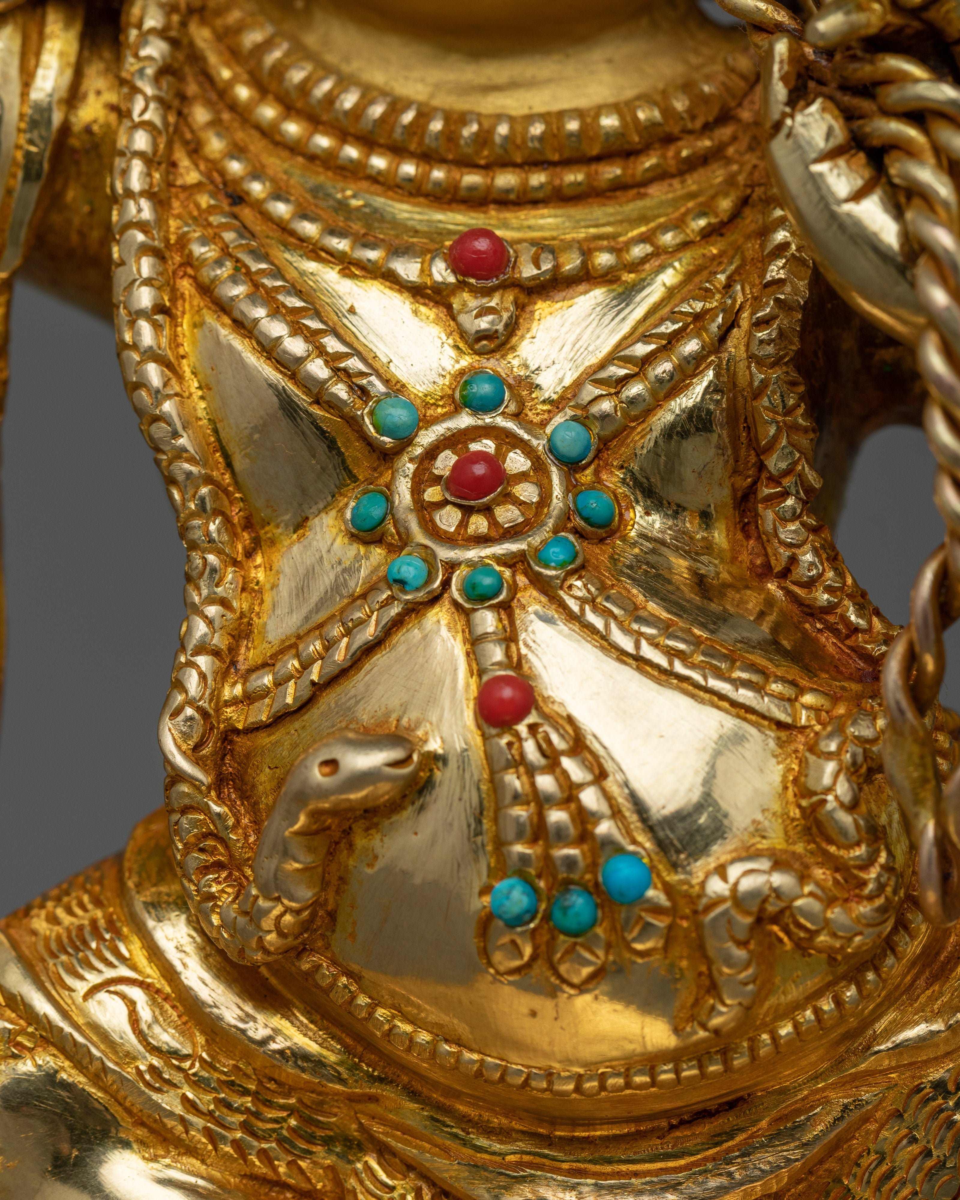 The Fierce Statue of Vajrapani | Protector of the Buddha