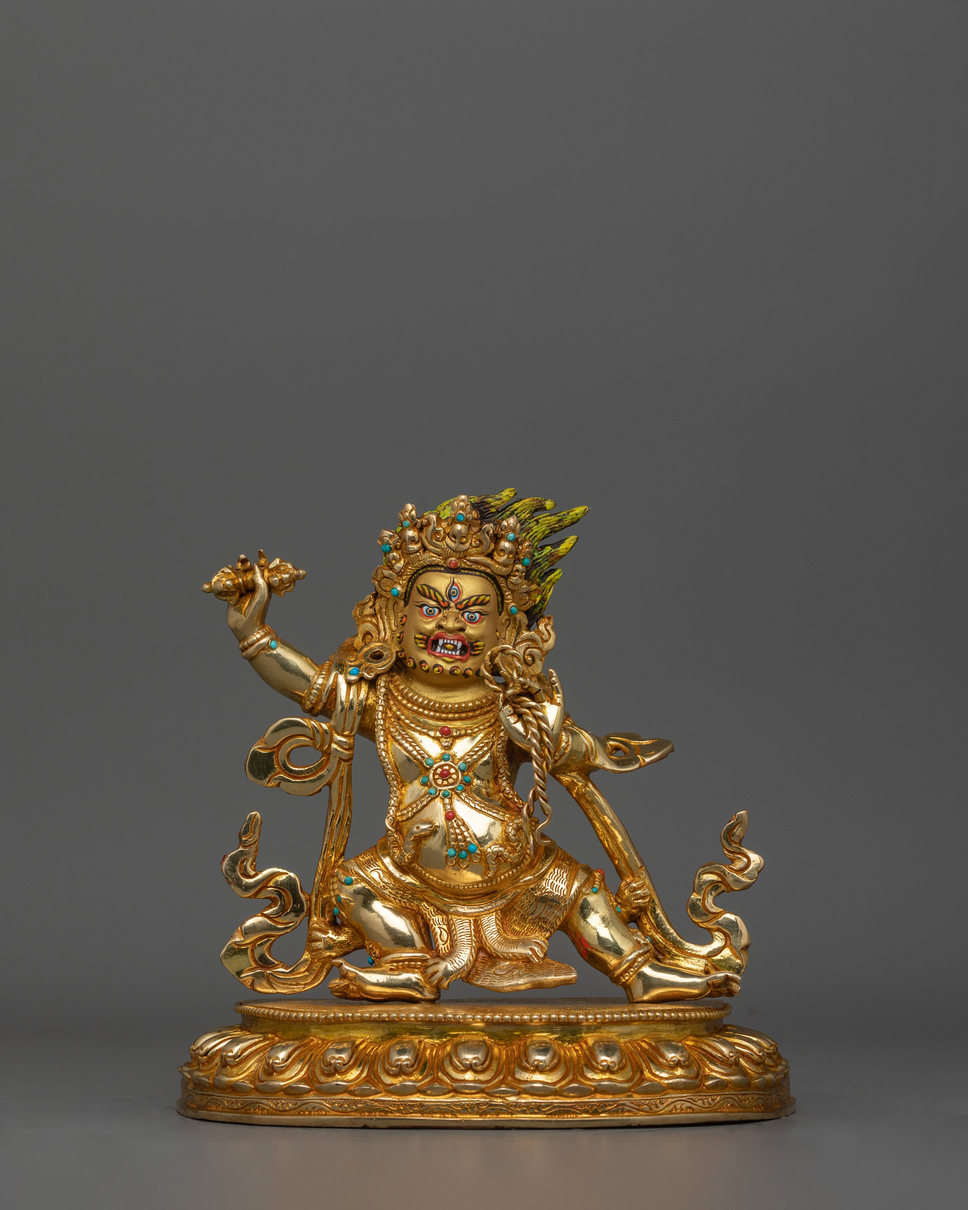 The Fierce Statue of Vajrapani | Protector of the Buddha