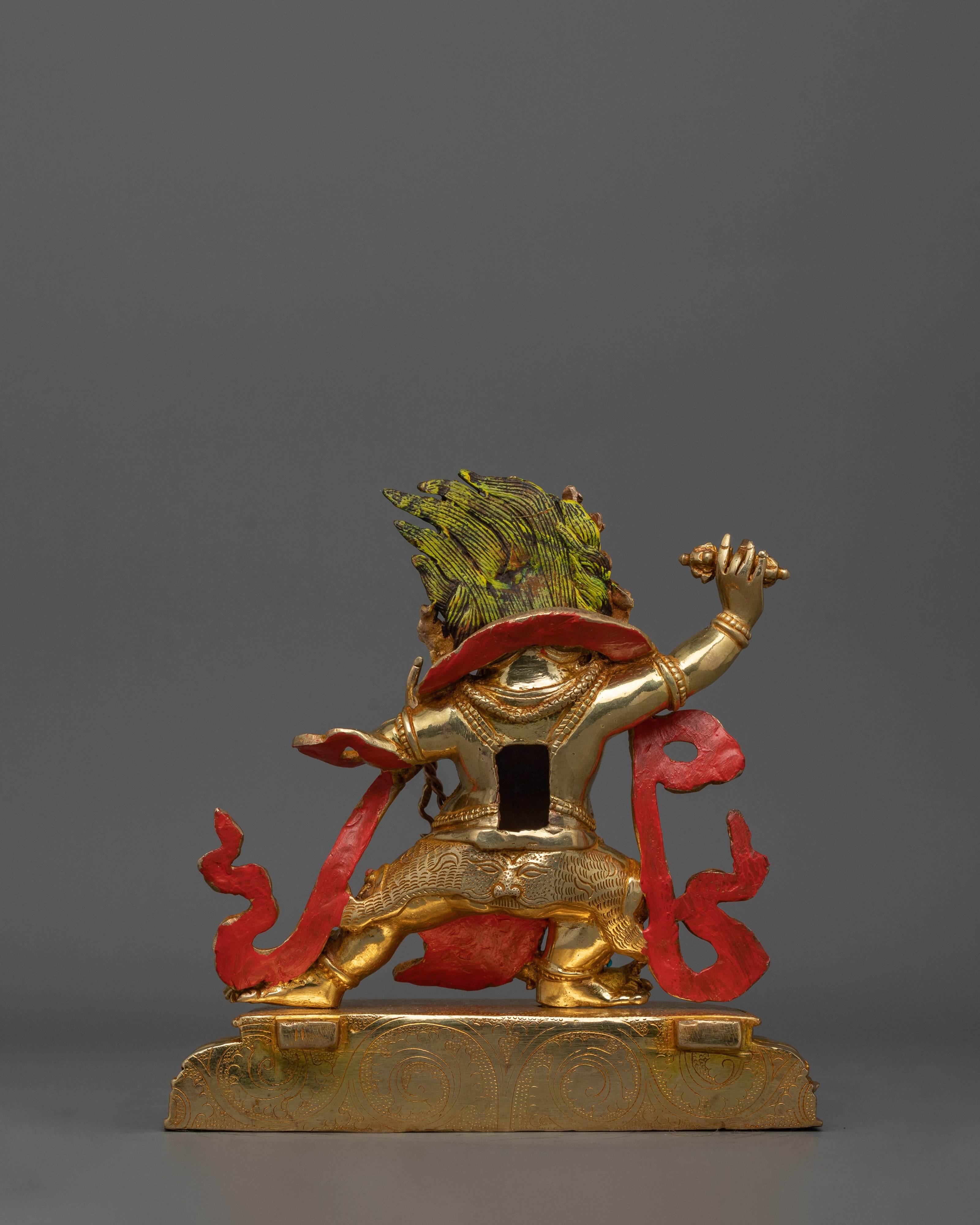 The Fierce Statue of Vajrapani | Protector of the Buddha