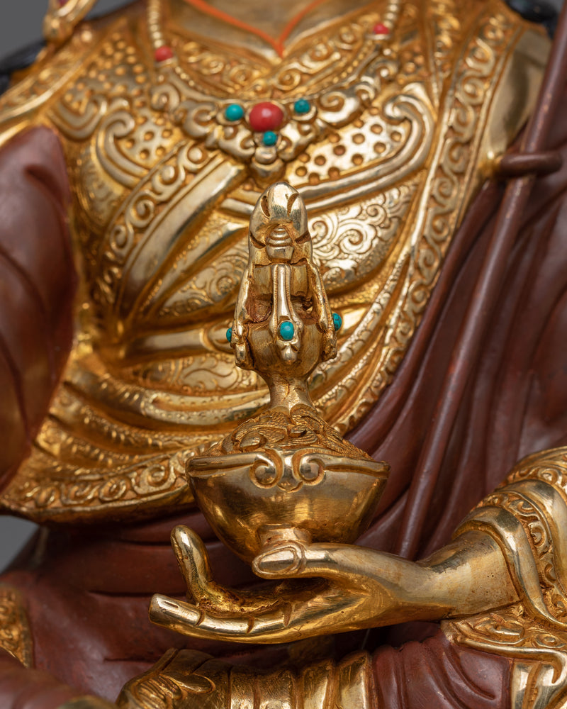 Tantric Master Guru Rinpoche Figurine  | Padmasambhava Art