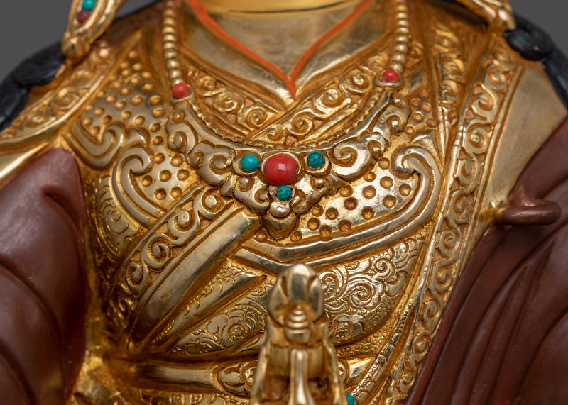 Tantric Master Guru Rinpoche Figurine  | Padmasambhava Art