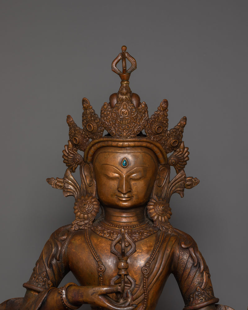 Tibetan Buddhist Icon Vajrasattva | The Great Purifier