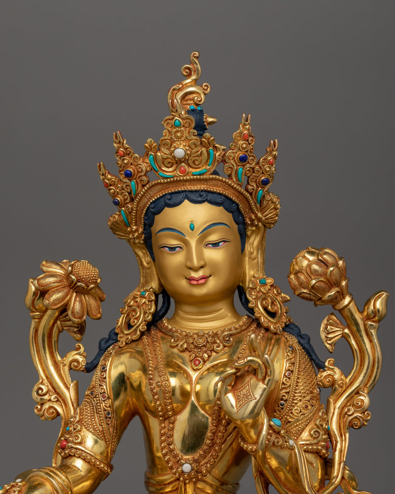 Handmade Sculpture Of Dolma | Meditation and Healing Statue
