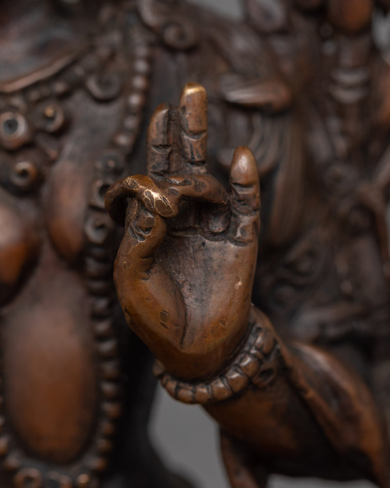 Traditional Statue of Red Tara | The Goddess of Compassionate Power