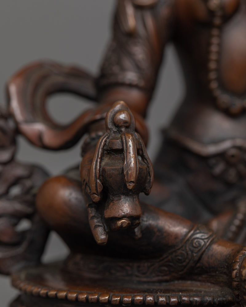 Traditional Statue of Red Tara | The Goddess of Compassionate Power