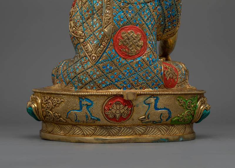 Tibetan Figurine of Shakyamuni Buddha | Embodying Peace and Wisdom