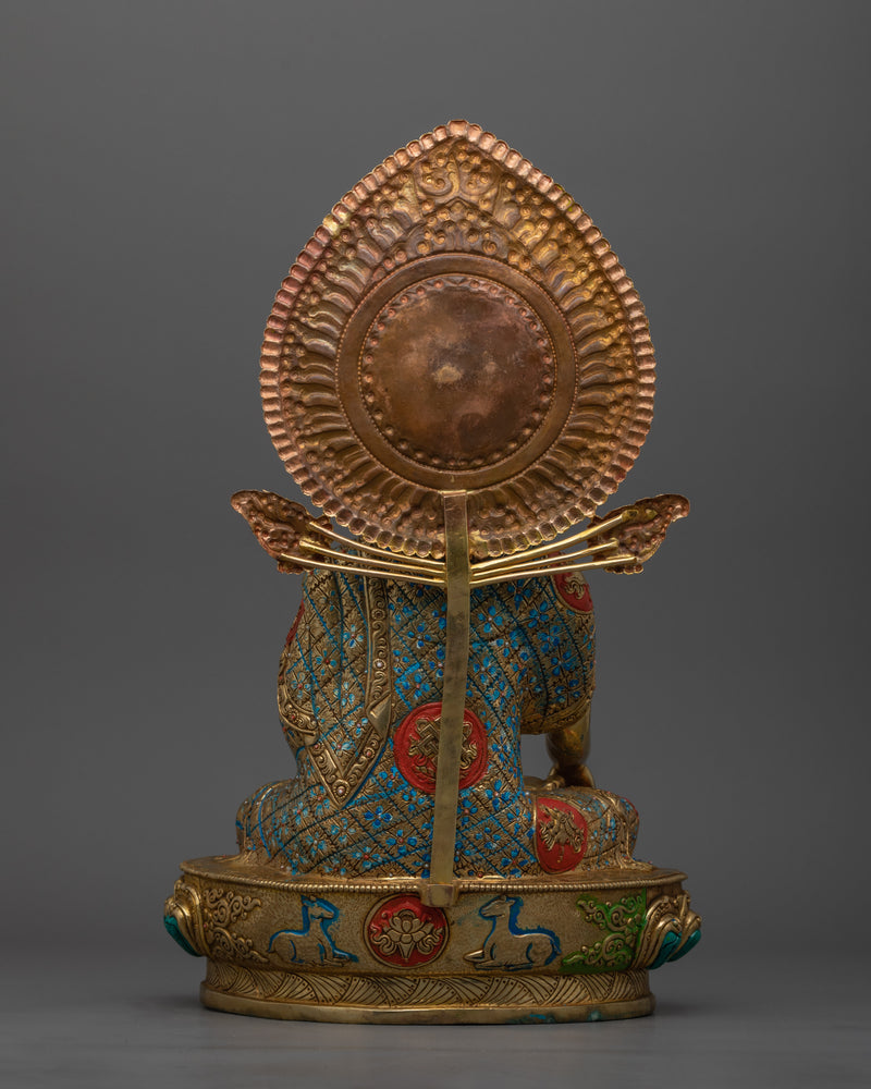 Tibetan Figurine of Shakyamuni Buddha | Embodying Peace and Wisdom